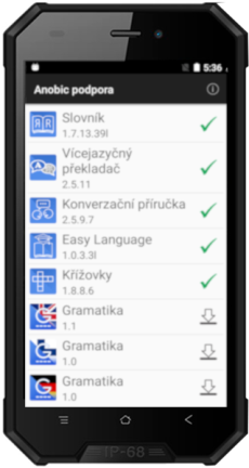 Kapesní hlasový překladač Anobic TT2
